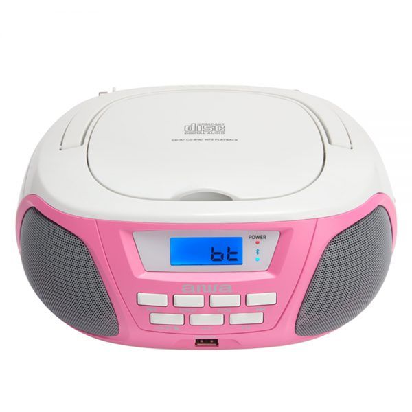 Radio-CD Bluetooth MP3 Aiwa BBTU300TN 5W Gris Noir - DIAYTAR SÉNÉGAL