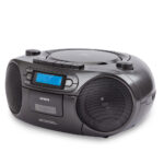 Aiwa Boombox BBTC-550MG Cassette/CD/USB/BT/MP3 Radio Black
