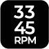 33&45 RPM